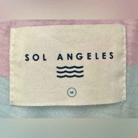 Sol Angeles NWT Sz M “Samba” Colorful Striped Sleeveless Midi Dress - Picture 2 of 4